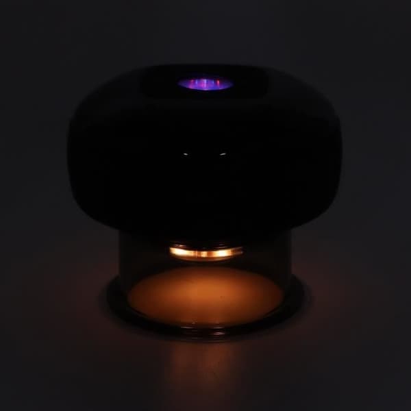 Professionel Elektrisk Cupping Massageapparat Kopper Terapi Sugekopper til Smertelindring Sort ZER