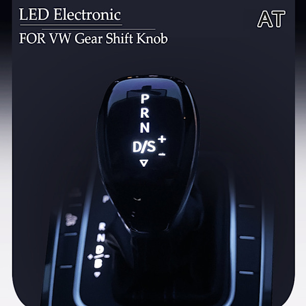 DSG För VW golf 7 passat B8 tiguan MK2 CC Scirocco Octavia Kodiaq superb jetta MK5 MK6 säte ibiza leon LED Electronic Shift Hand-VITT-Med hål WHITE-With Holes