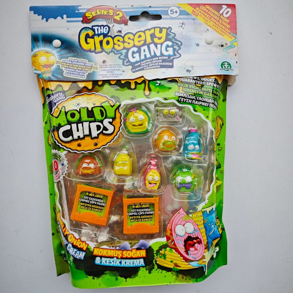 Original The Grossery Gang Surprise Toy Säsong 1 2 3 4 5 6 7 Stort paket, Flerfärgad presentsamling S