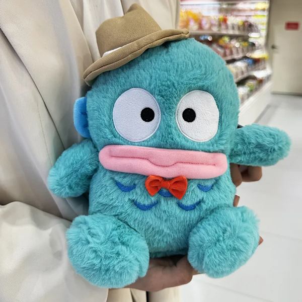 22cm Sanrio Söt Hangyodon Plysch Doll Leksaker Anime Gosedjur Kudde Hem Rum Dekoration Kawaii Barn Födelsedagspresent C 22cm