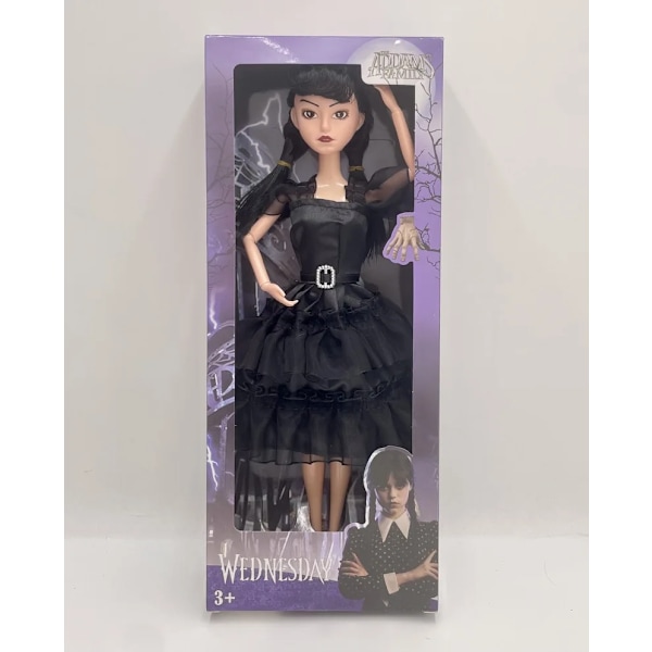 Ny onsdag Addams Familj Actionfigur Anime Rörlig docka Söt inredning Perifera tillbehör Docka Leksak Barn Födelsedagspresenter C