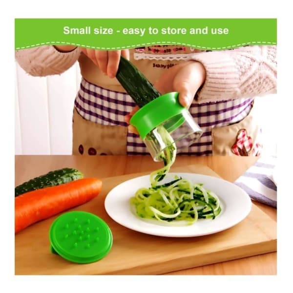 Grønnsakskutter, grønnsakskutter for squash, nudler, gulrøtter, agurk, grønnsaksspiralizer