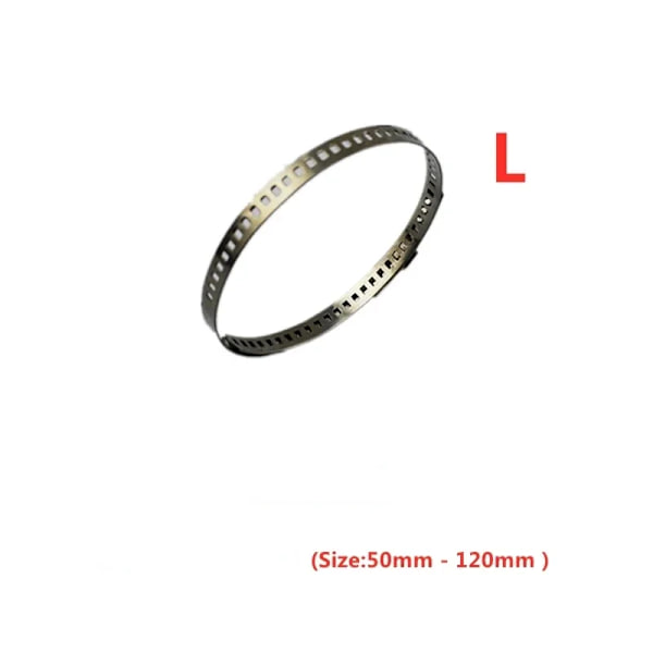 5/10/20 st universella rostfria axel CV-ledskyddets klämsats drivaxel CV-ledskyddets klämma 20- 50mm 50- 120mm justerbar 1pc L