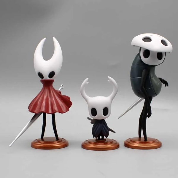 6,5 tum Hollow Knight Figur Gk Hollow Knight Anime Figur Spel Tillbehör Figur PVC Staty Modell Samlarobjekt Doll Leksaker Present 17cm Hollow Knight