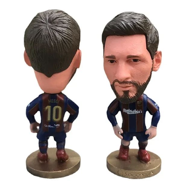 Ny original C.Ronaldo Messi Neymar Mbappe FIFA Cup World Action Figur Tecknad Modell Dockor Dekoration Barn Födelsedag Julklappar 31