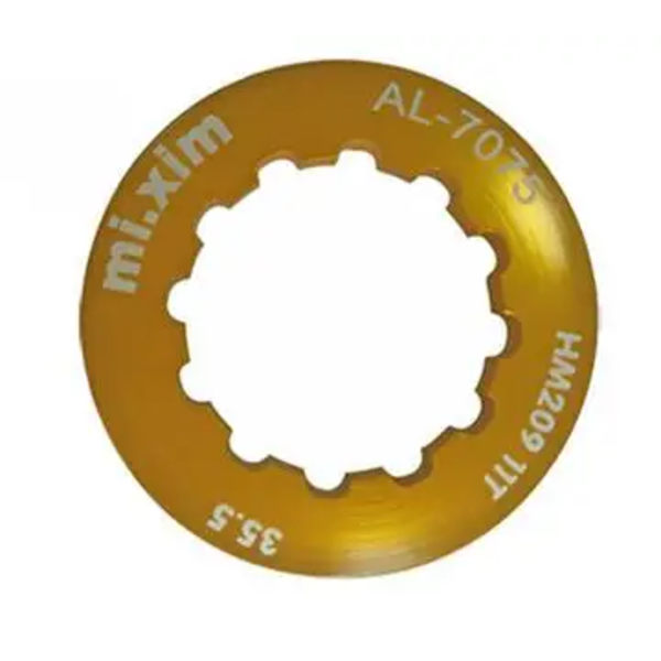 11T Tandlåsring Mountain MTB Cyklar Frihjul Tänder Svänghjul Reparationsdelar 7 8 9 10 11 Hastighetskassett Lås Yellow