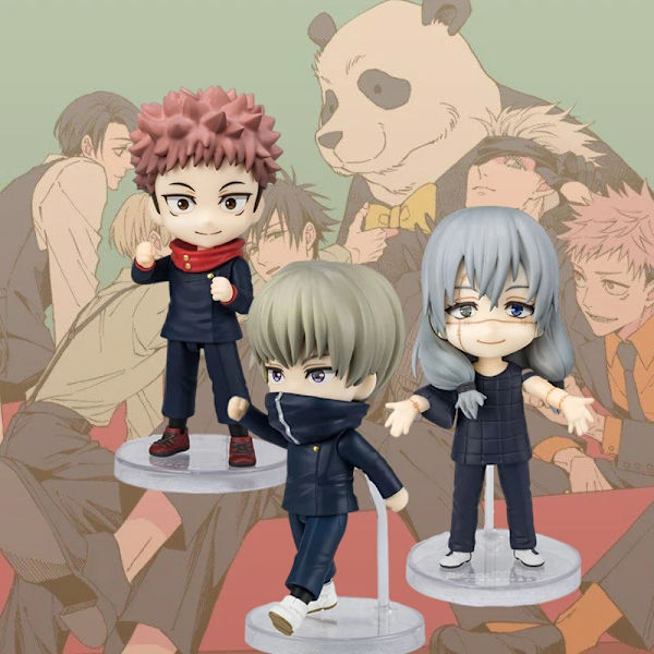 Bandai Original Figuarts Mini Jujutsu Kaisen Anime Figur Action Figurine Itadori Maki Megumi Kawaii Samlarmodell Leksakspresent Nanami Kento brand new with box
