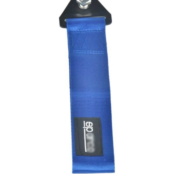 Modifierad släpvagnsbälte för bil, Trendig släpvagn, Ulen nylon hög motstånd, universal automatisk justering med skruvmutter, 2 tum, 28x5cm SP Logo Blue