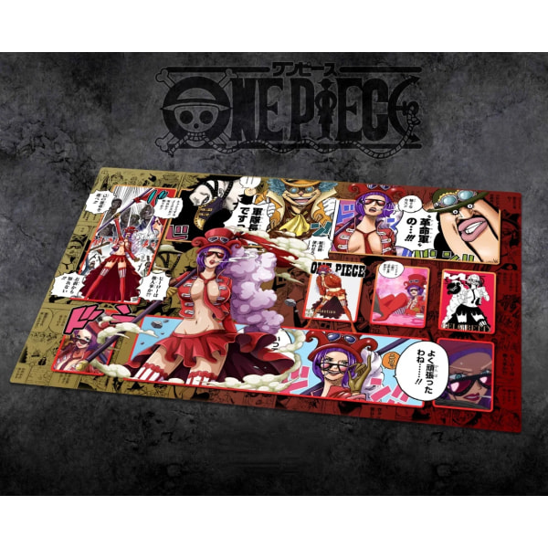 60*35 cm OPCG One Piece Dedikerad GAME Card Lekmatta Battle Against Rebecca Roronoa Zoro Trafalgar Law Serietidningsserie Toy Gifts Comics-IIE