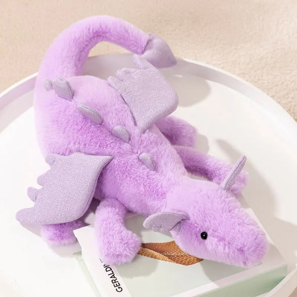 Jätte Dinosaurie Plyschleksak Mjuk stoppad Tecknad Djur Snö Drake Docka Flickvän Sovkudde Barn Födelsedagspresent Hög kvalitet 100cm gray-1