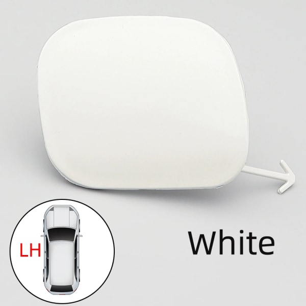Handdukskrok för främre stötfångare, cover för Toyota Highlander Kluger 2015 2017 White LH