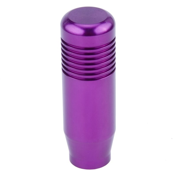 8,5 cm bil manuell växelspaksknopp Universal växelspaksspak i aluminium växelspaksknopp manuell växellåda Bildekoration-lila Purple