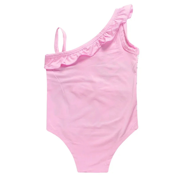 Paw Patrol Girls Baddräkt Sommar Baddräkt i ett stycke för barn Sommar Bikini Baddräkt Ärmlösa badkläder Skye 140