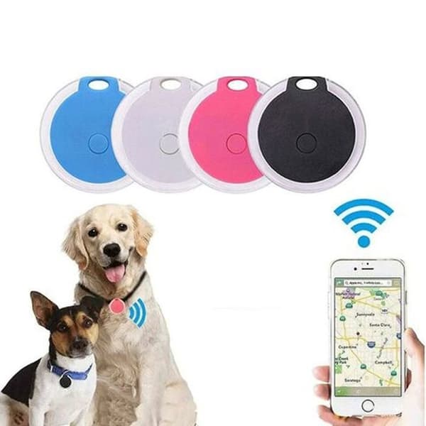 GPS Tracker til Hunde, Anti-Tab Halsbånd, GPS Locator til Katte med Alarm til Kæledyr, Hunde, Køretøjer