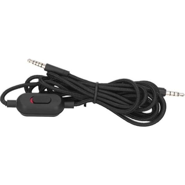 XID Gaming Headset Ljudkabel Volym Mikrofonkontroll för Logitech G233 G433 GPRO GPROX
