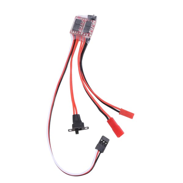 20A Bustophedon ESC Borstad Hastighetsregulator För RC Bil Lastbil Båt