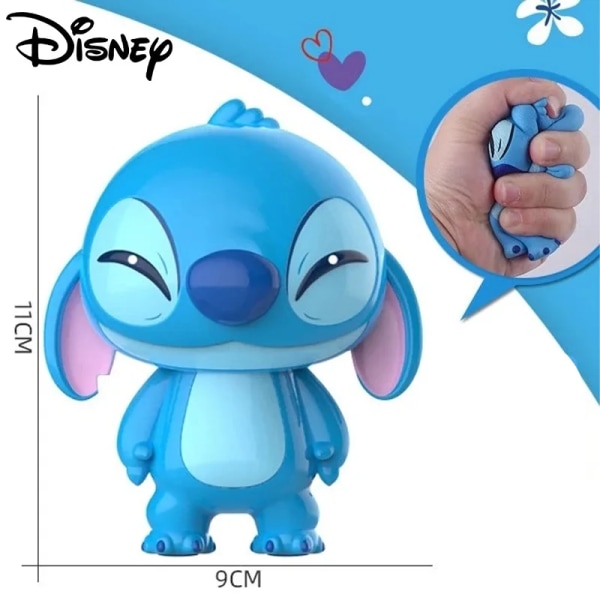 Disney Lilo & Stitch Dekompressionsleksaker Anime Kawaii Stitch Mjuk Slow Rebound Docka Stress relief för barn Födelsedagspresenter 3