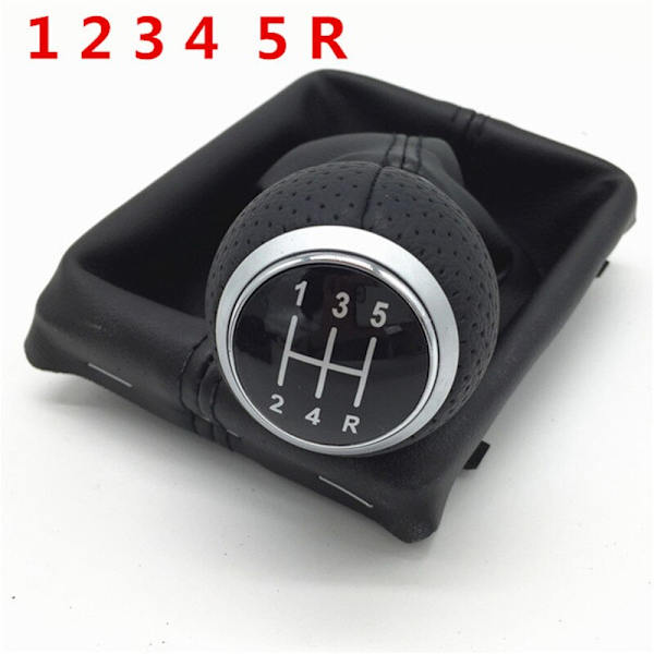 Växelspaksknapp Spak Damask Boot Cover Case För Audi A4 S4 B8 8K A5 8T Q5 8R S Line 2007 2008 2009 2010 2011 2012-2015-Silver 12345R Cover Silver 12345R Cover