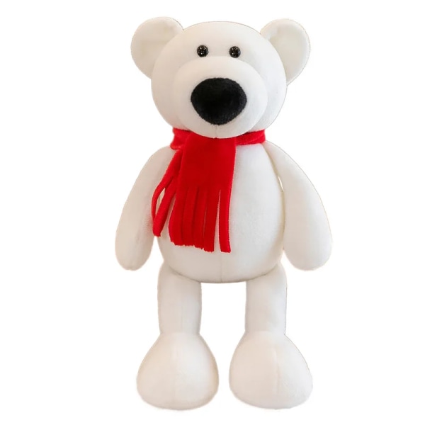 Mjuka plyschdjur Leksaker Mjuka dockor Kanin Hund Björn Varg Modell Barn Present Kawaii Baby Barn Hobbie Leksaker 25cm-28cm Red Bear