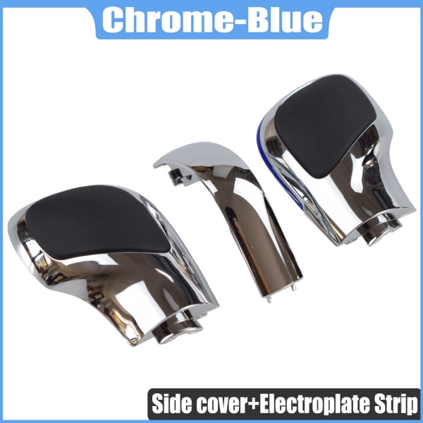 DSG Växelspaksknopp Krom Med Läder Växellåda Cover För VW Golf 6 7 R Passat B7 B8 CC R20 För Jetta MK6 GLI TIGUAN-Option 8 Option 8