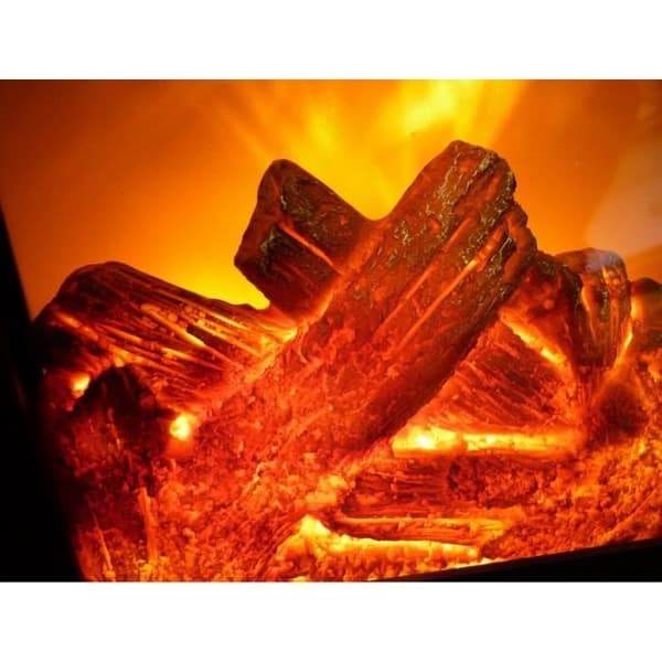 LED Lykt med flammeeffekt - 6 LED-lys - Peiseffekt