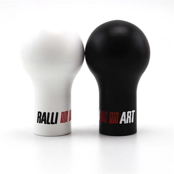 RALLIART 5/6 Speed Resin Växelspaksknopp Racing Shifter Spak Head för Mitsubishi etc.-Svart Black