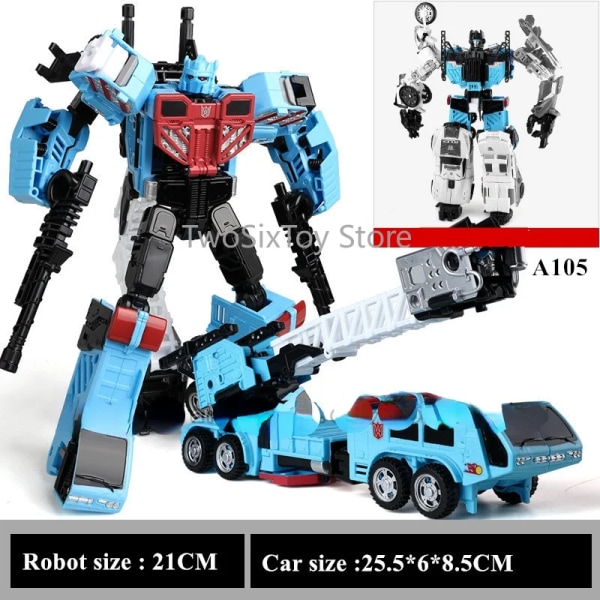 COMBINER WARS KO Haizhixing 5IN1 Transformation Toys Bruticus Defensor Superion 32cm Flygplanstankmodell med mystisk present HZX  5 IN 1 SET A