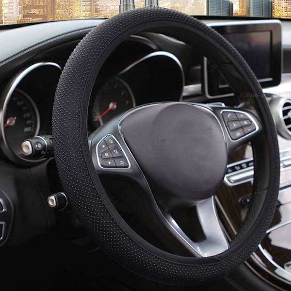 (PK)38CM Four Seasons Universal Car Wheel Steering Cover Sandwich Tyg Andas Elestic Rat Protection PK