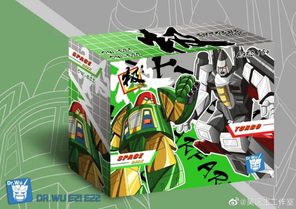 DR.WU Transformation Extreme Warfare DW-E19 Thrust Propel DW-E20 Dirge Elegy DW-E21 Ramjet Turbo DW-E22 Spacedisc Cosmos Figure