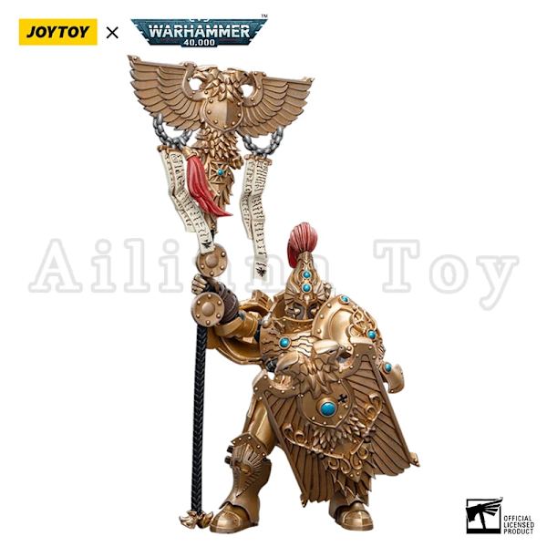JOYTOY 1/18 Action Figur (5 st/ SET) 40K Adeptus Custodes Anime Military Model Gratis frakt AC Vexilus Praetor