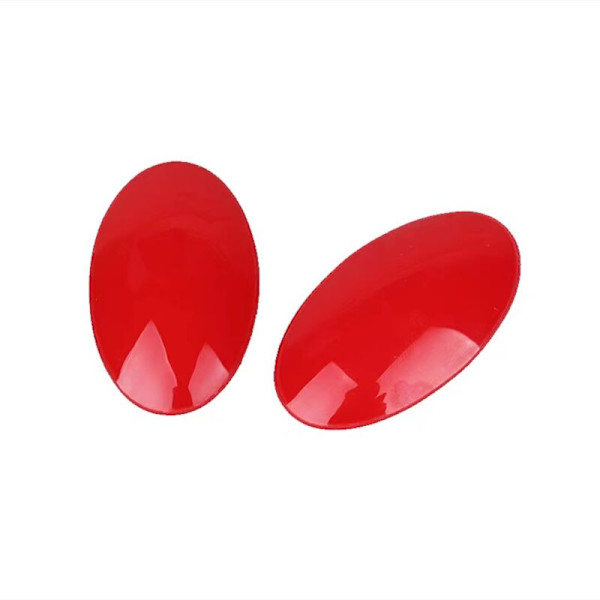 2ST Bilväxelkåpa Cover Dekaler Styling Modifiering Tillbehör för MINI Cooper F56 F55 F54 F57 F60 COUNTRYMAN-Röd Red