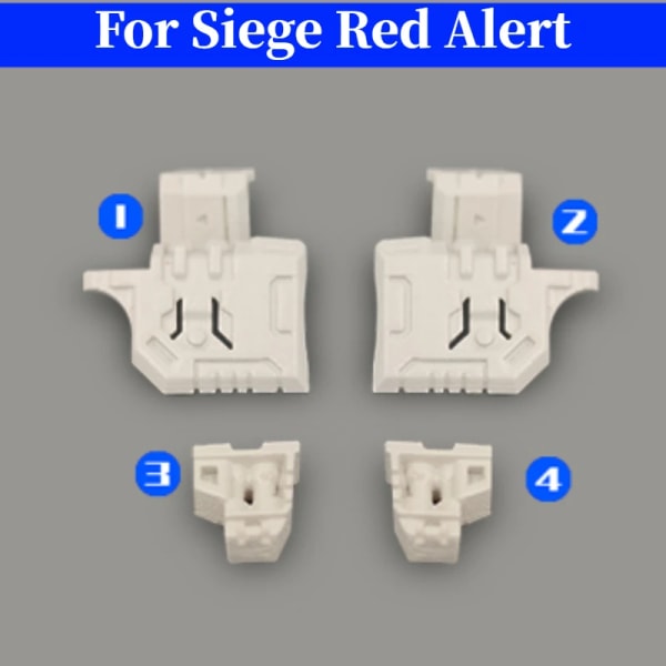 GO Better Arm Leg Filler Upgrade Kit för Siege Sideswipe Red Alert For Siege Red Alert