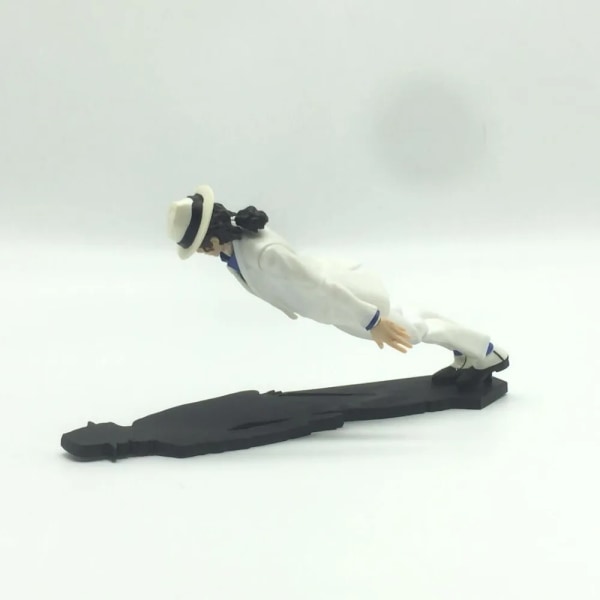 Michael Jackson Smooth Criminal Moonwalk Action Figurmodell Leksaker Michael Jackson MJ Thriller Joint Movable Julklapp B with box