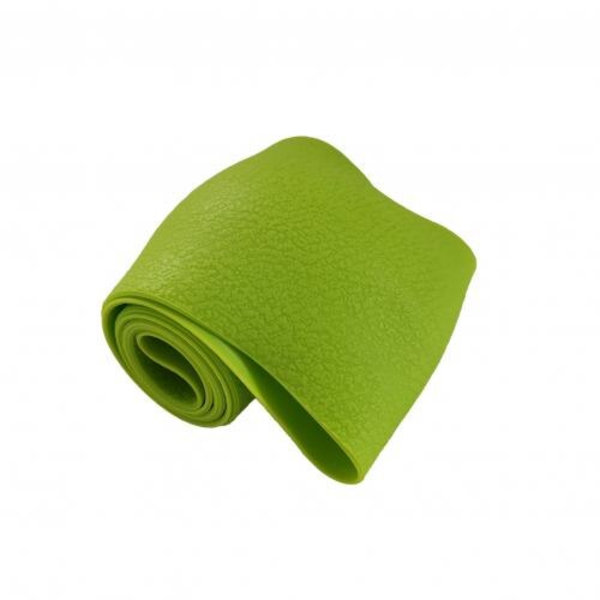 (Gräsgrön) Universal Silikon Enfärgad Halkskyddande cover för bilratt Giftfri Praktisk cover Grass Green