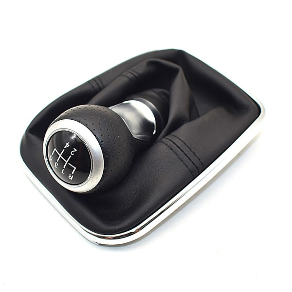 5/6-växlad 12 mm Växelspaksreglage Växel damask Boot för Volkswagen VW Golf 4 IV MK4 GTI R32 Bora Jetta 1999-2004-5 Speed--Y 5 Speed--Y