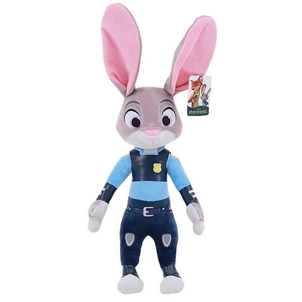 40 cm Disney Zootopia Nick Wilde Judy Hopps Stuff Tecknad Plysch Söt Hot Toy Docka Modell Present för barn Nick Wilde