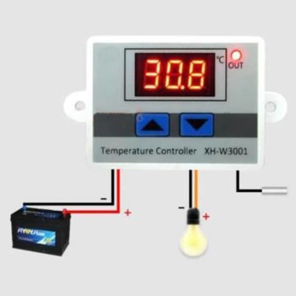 Vanntett probe for digital LED temperaturkontroller termostat kontrollbryter