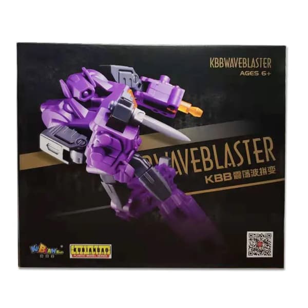 Monteringsmodell D.I.Y. KBB Transformation G1 TF Shockwave Shockblast Hand Make Action Figur Robot Pojkar Leksaker Barn Present
