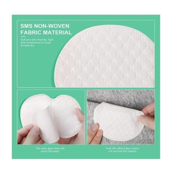 Antiperspirant Pads - Uspecificeret - 100 stk. - Lugtfri - Unisex - Engangs