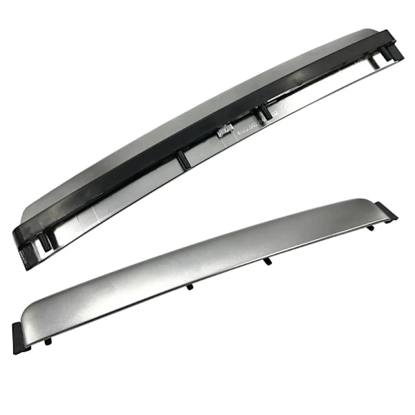 För Audi A6 C7 2012-2018 Bilens främre askkoppsskydd Ljuslist Central kontroll Tryck-drag Elektropläterad dekorativ list Bright strip and bra