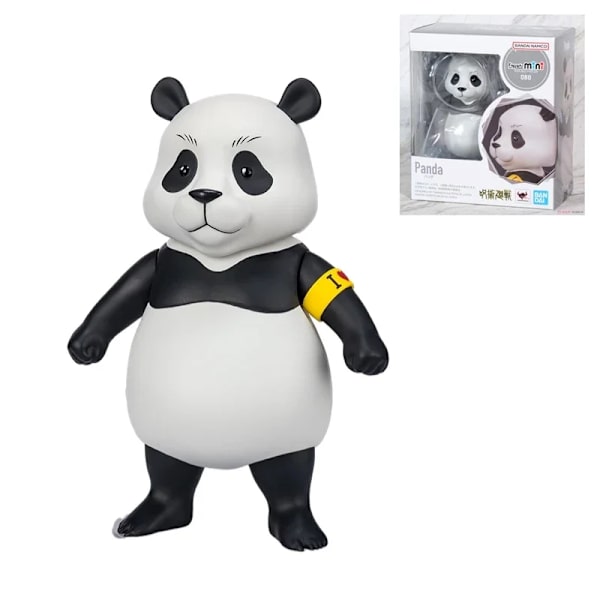 Bandai Original Figuarts Mini Jujutsu Kaisen Anime Figur Action Figurine Itadori Maki Megumi Kawaii Samlarmodell Leksakspresent Panda brand new with box