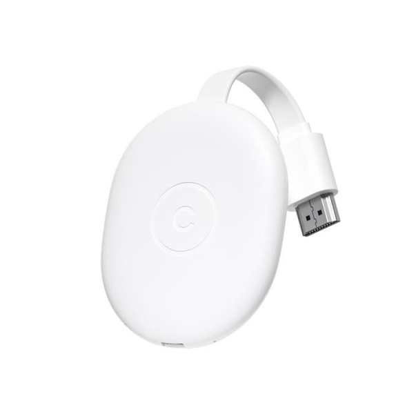 Trådlös HDMI-adapter - 4K - Röststyrning - Android/iOS-kompatibel - Vit