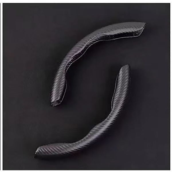 (matt kolfiber) Universal Antisladd rattbooster cover Modifierad tillbehör dekoration för Tesla Model 3 YSX matte Carbon fiber