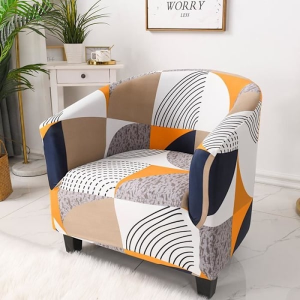 Fåtöljöverdrag - Silverräv - Stretch - Sammet - Dammtät - Modern Design Variable