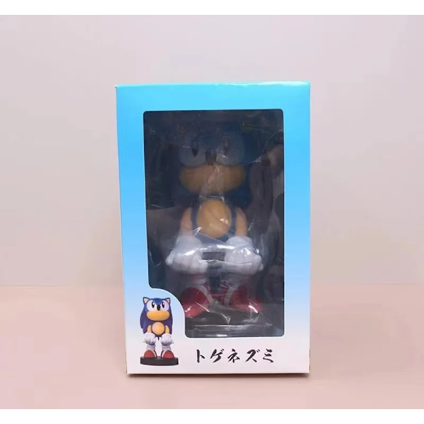 Anime Sonic Figure Hedgehog Telefonhållare Switch PS4 PS5 Xbox Game Controller Hållare Action Figur Modell Leksaker Barn Fans Present With Box