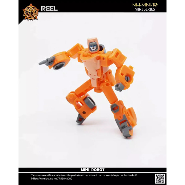 【I LAGER】 MHZ LEKSAK Transformation MHZ MINI09 MH-MINI-09B MINI09B MH-MINI-09C MINI09C Grimlock actionfigurleksaker med bonus MINI09B