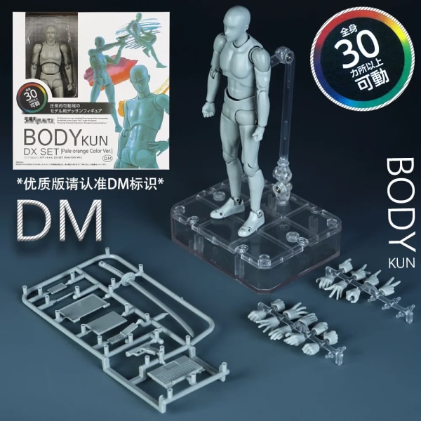 Skiss Rita Man Kvinna Rörlig Kropp Kun Kropp Chan Ledvärk Anime Figur Shf Action Figur Leksak Modell Rita Skyltdocka Boy no box