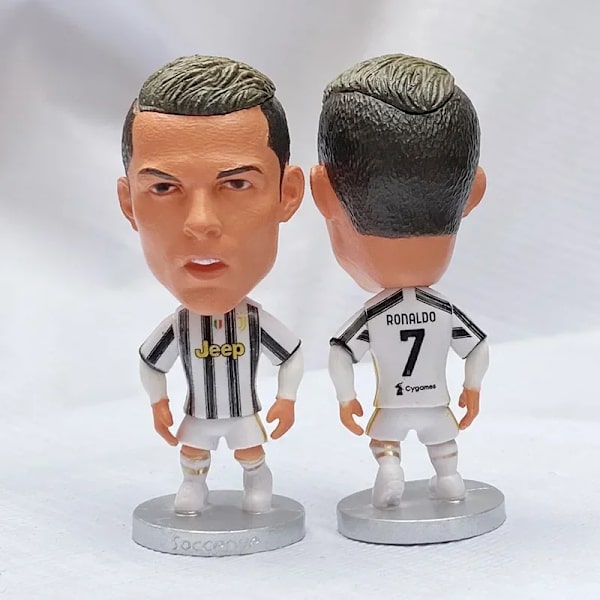 Ny original C.Ronaldo Messi Neymar Mbappe FIFA Cup World Action Figur Tecknad Modell Dockor Dekoration Barn Födelsedag Julklappar 1