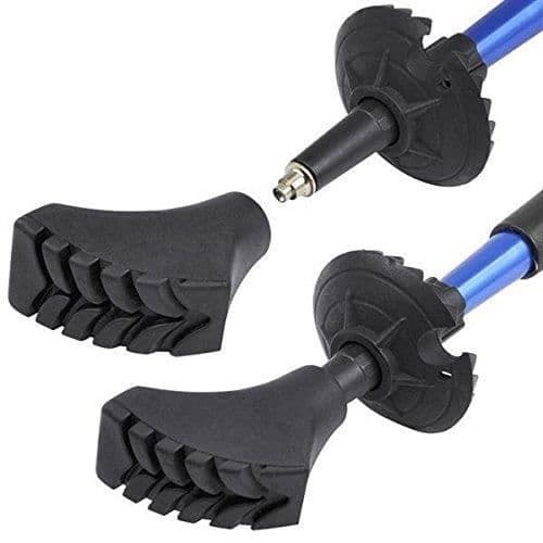 10 stk./5 par Gummi Nordic Walking Stavspidser til Asfalt Trekking Stave Buffer