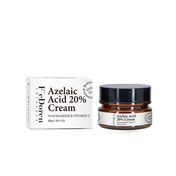 Whitening cream med Azélainsyra för ansiktet, eliminerar melasma, suddig akne, fräknar, mörka pigmentfläckar, melanin, arbutin alfa, hudvård Azelaic Acid